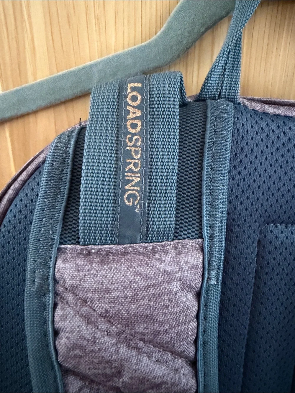 Adidas Burgundy Backpack with Multiple Compartments